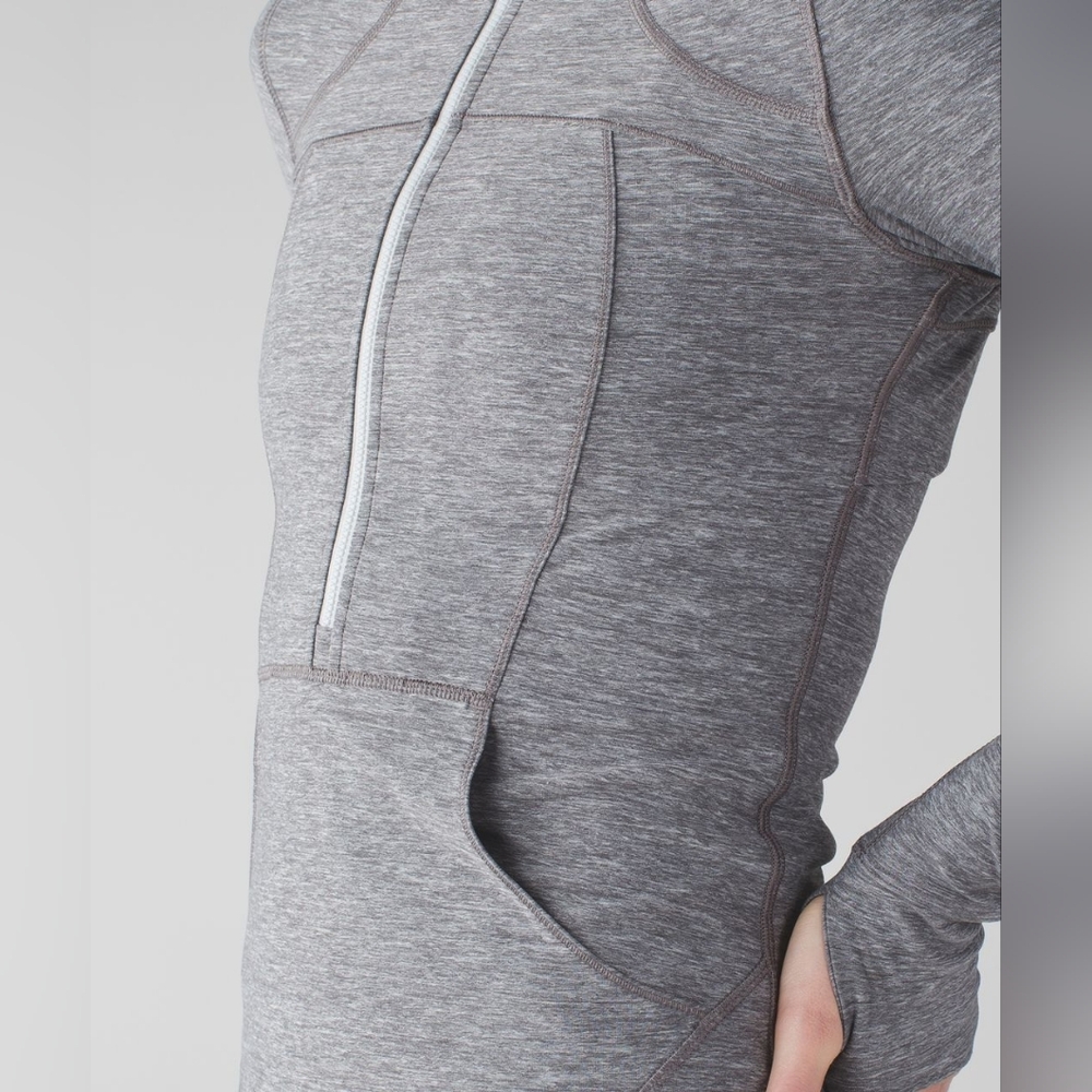 Lululemon Define Pullover Heathered Slate Gray (First Release) Half Zip Size 4 - Picture 5 of 16
